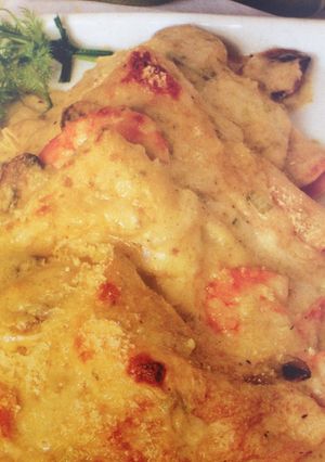 Una foto de Creps de camarones al curry