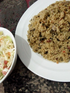 A picture of Traditional Dambun couscous by Fatima Umar Ali.