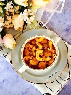 Foto resep Bolognese Macaroni Soup