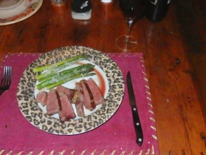 Easy Way Make Recipe Sous vide aged prime strip steak with parmesan Asparagus that is  Makes Drooling, Perfect}