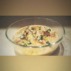 A picture of Makhni karahi.