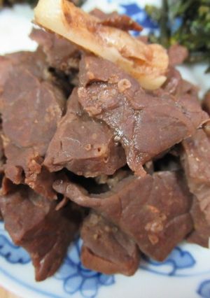 陳醋煮牛肺 的食譜成品照片