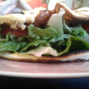 Sándwich sin harina