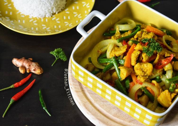 Resipi Ayam Goreng Kunyit Ala Thai Oleh Jeehan Kitchen Cookpad