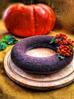 عکسی از دستور کیک کدو شکلاتی(بدون فر)