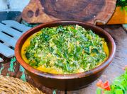 Gambar daun ubi blender