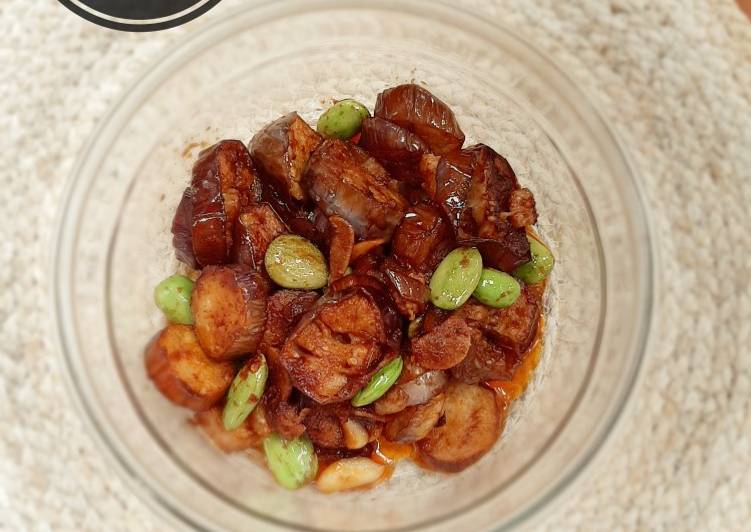 Balado terong petai pedas