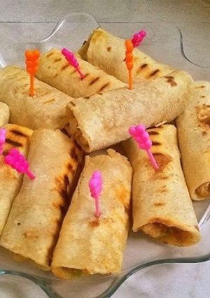 A picture of Chicken rolls #cookpadRamadan.