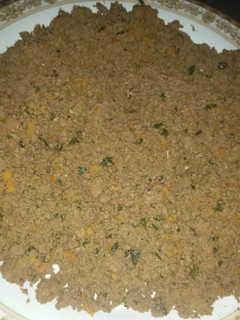 A picture of Minced meat.