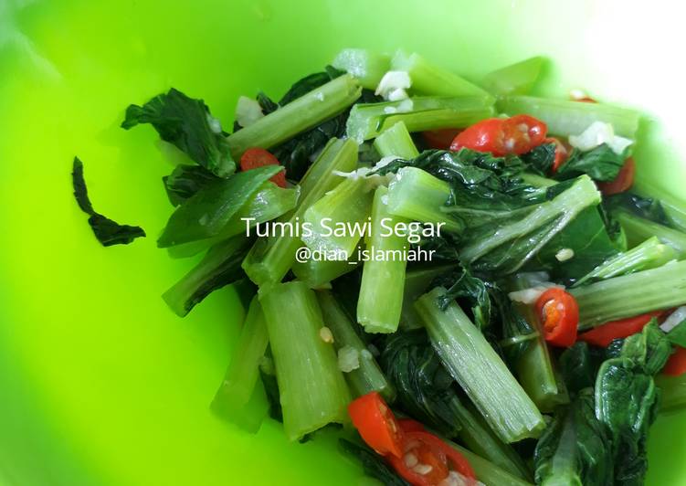 Resep Tumis Sawi Segar Anti Gagal