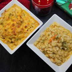 Broccoli Cheddar Mac and Cheese A picture of Broccoli Cheddar Mac and Cheese.