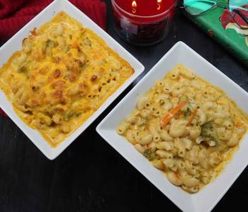 Unique Cuisine Broccoli Cheddar Mac and Cheese Delicious Perfect