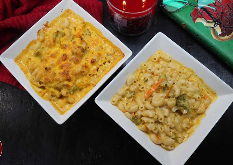 Recipe of Homemade Broccoli Cheddar Mac and Cheese