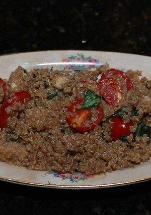 A picture of Mediterranean Quinoa Salad.