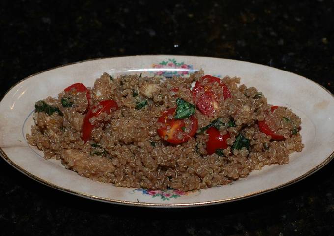 Steps to Prepare Gordon Ramsay Mediterranean Quinoa Salad