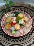 Sayur Tumis Lobak Putih Tauhu Telur