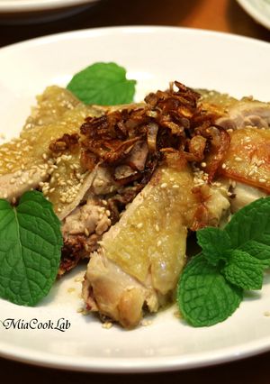 芝麻香蔥雞 的食譜成品照片