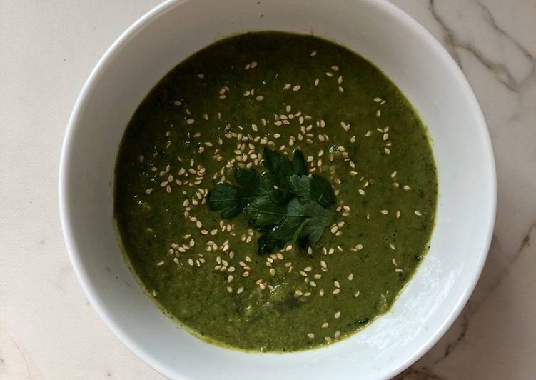 Easiest Way to Prepare Favorite Aromatic Green Soup