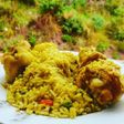 Arroz verde con pollo 🍗