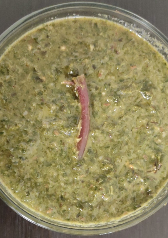 சிவப்பு பசலைக்கீரை மசியல் செய்முறை முக்கிய புகைப்படம்