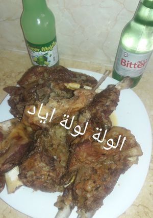 صورة لوصفة لحم مفور ومحمر