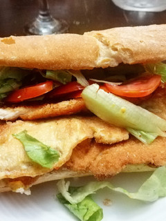 Una foto de Emparedado de Milanesa de Pollo