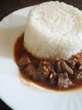 Beef with rice