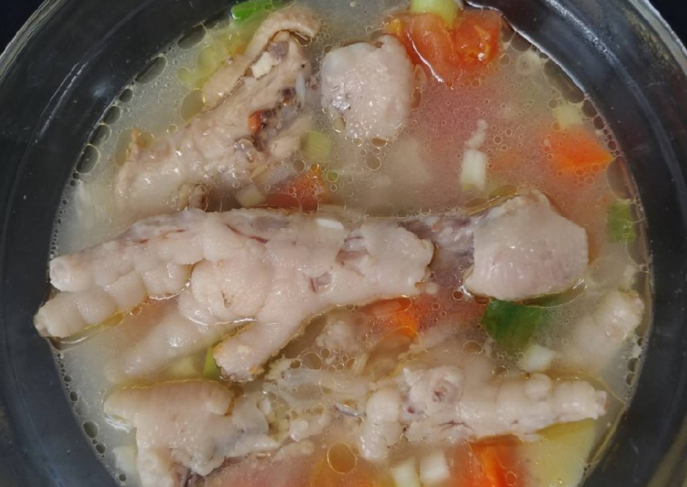 Sop Ceker Ayam