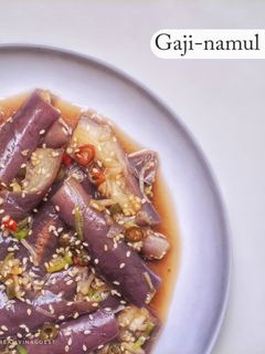 Foto resep Terong Kukus ala Korea (Gaji-namul)