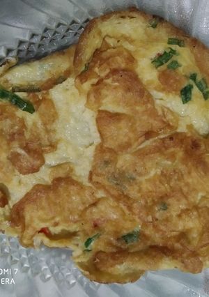 Foto resep Telur dadar daun bawang