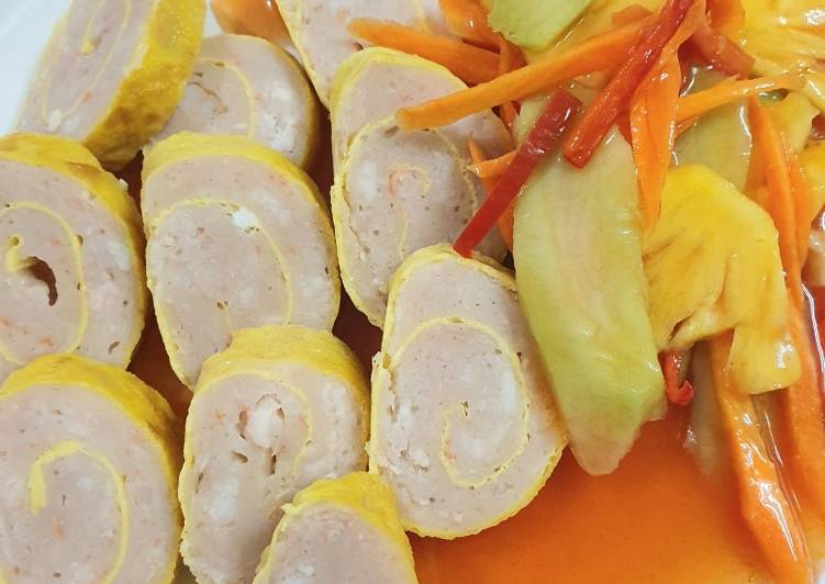 Resep Udang gulung asem manis Anti Gagal