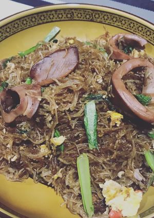 Foto resep Bihun goreng sotong (cuttlefish)