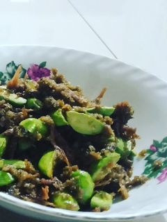 Foto resep Sambal Teri Pete