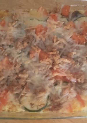 Foto principal de Pastel de atún y calabacín