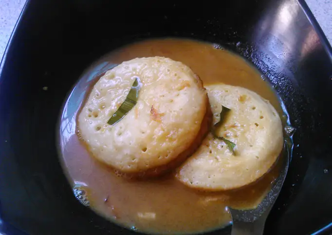 Resep Apem Part 2 (pake kuah santan gula jawa/juruh) Anti Gagal