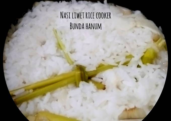 Rahasia Membuat Nasi Liwet Rice Cooker, Enak