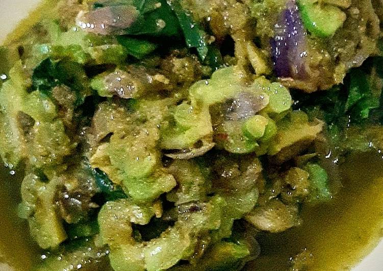 Tumis Pare Kemangi Sambal Hijau