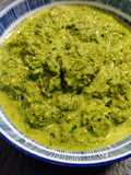 Simple green curry paste