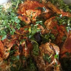 A picture of Tikka biryani.