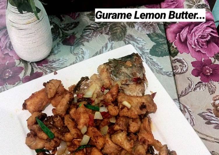 Gurami lemon butter