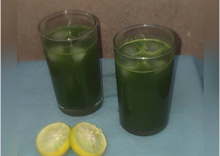 Recipe of Speedy Mint and lemon sharbat