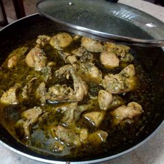 Chicken Hara Masala A picture of Chicken Hara Masala.