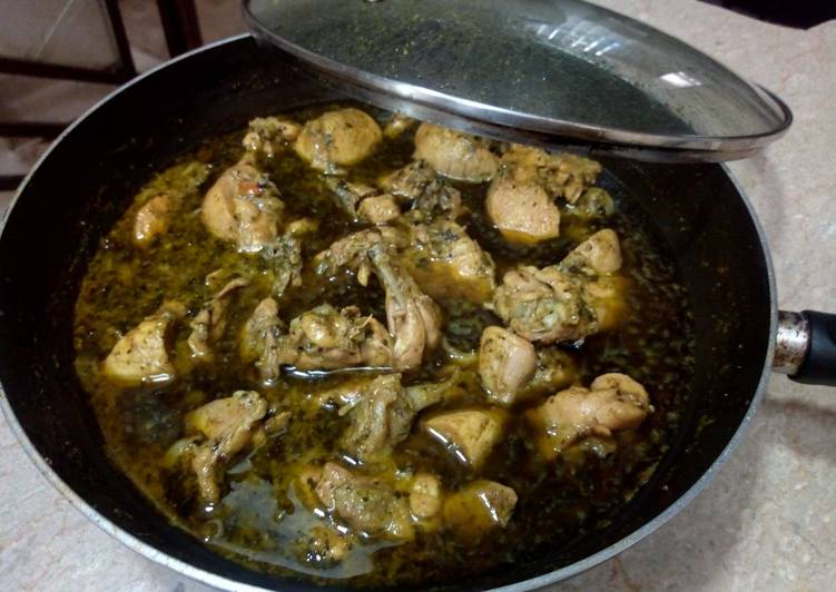 Recipe of Special Chicken Hara Masala
