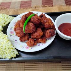 A picture of Rice pakora.