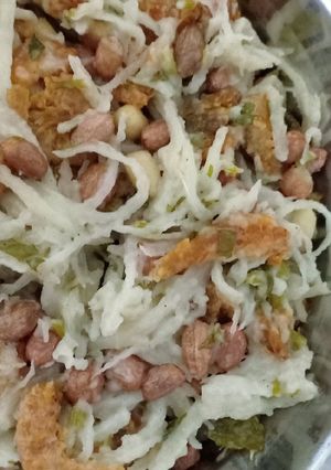 รูปของ ขนมหัวผักกาดสูตรแป้งน้อย | ไช้เถ่าก้วย