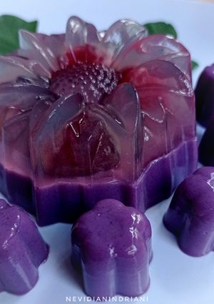 Foto resep Pudding Anggur