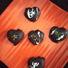 A picture of Chocolate Hearts.