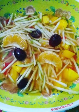 Foto resep Asinan Buah Simple #dapurbubhun