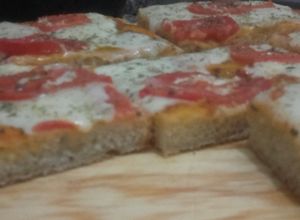 Una foto de Pizza batida