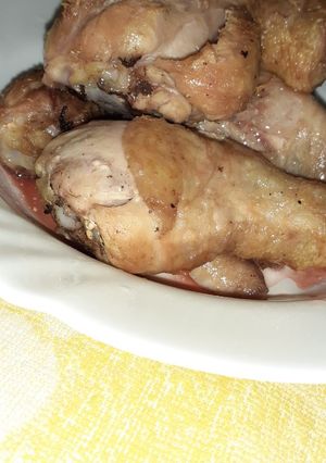 O poză a rețetei Ciocănele de pui asezonate cu vin.